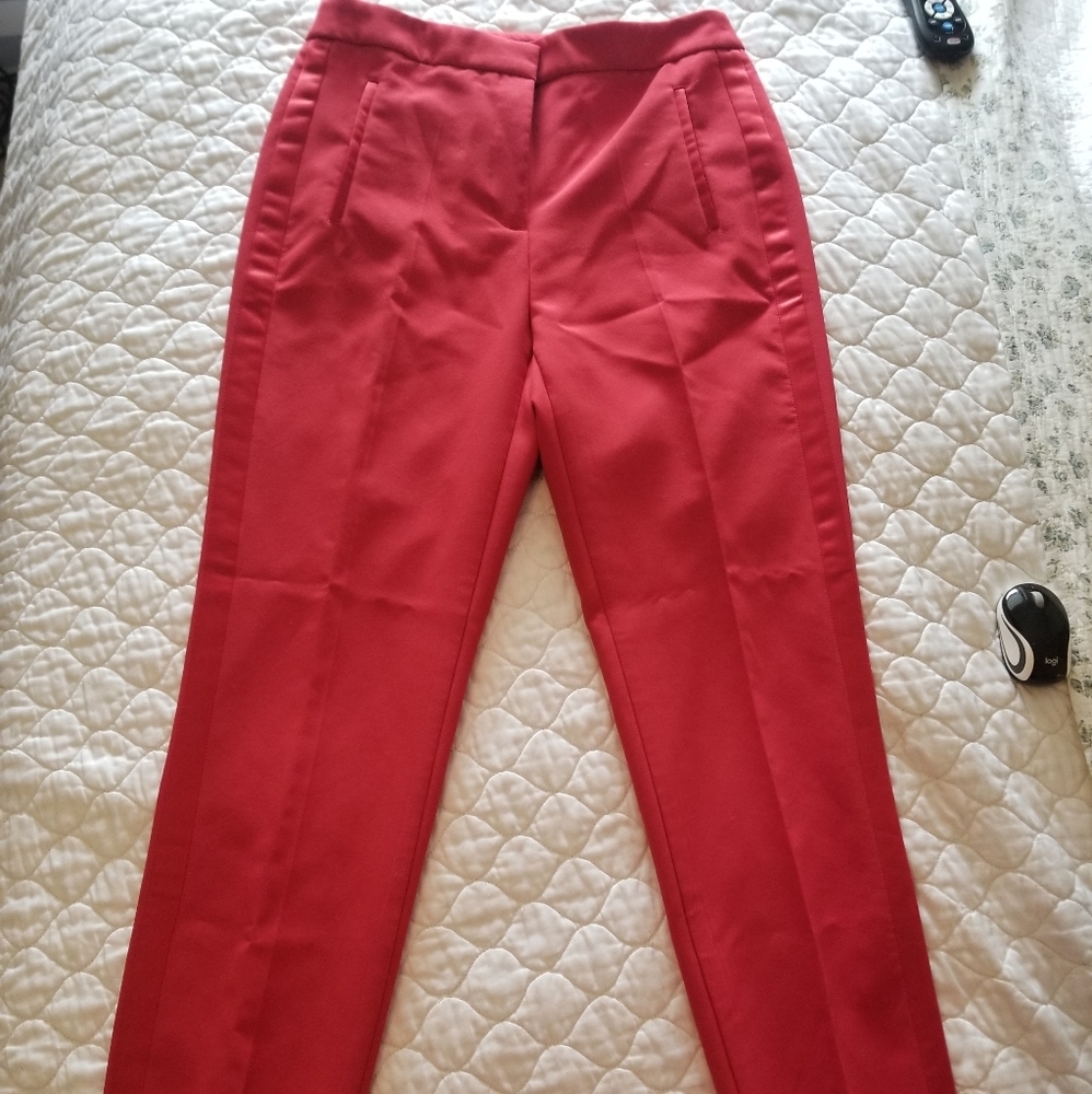Red Slacks Women
